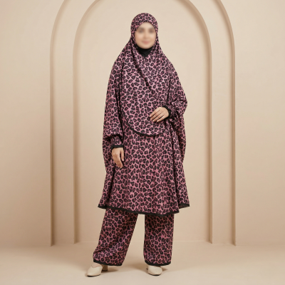 Elegant Palazzo long Khimar Set